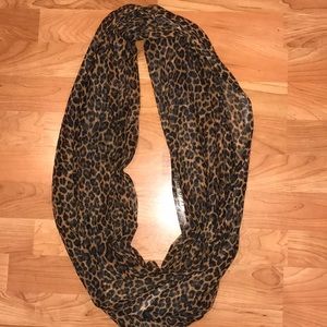 Cheetah print scarf